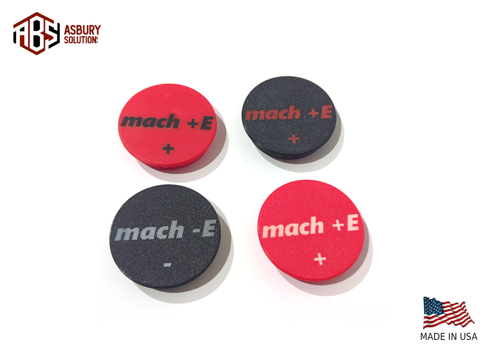 Mach-E 12v Battery Access Hole Plug Set