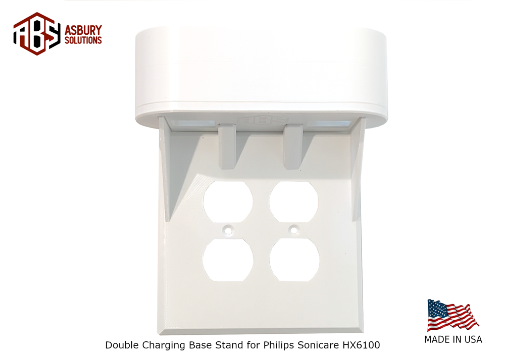 Philips Sonicare Charger Stand: Double Outlet Wall Plate